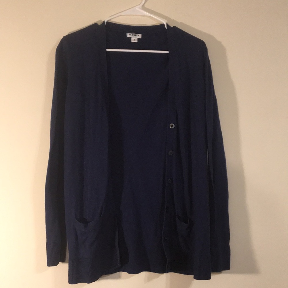 Navy cardigan from old navy
